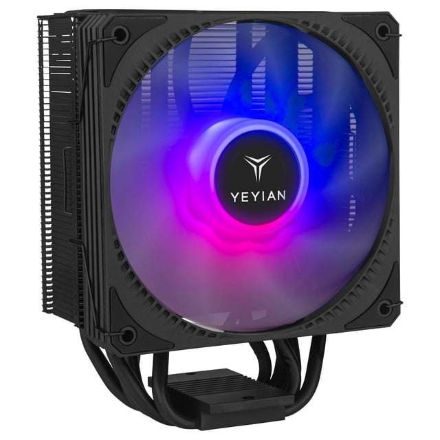 Disipador de aire para CPU Yeyian YTC-120AL-M2 120mm ARGB 200W hasta 1800RPM 2.6mmH20 12v 31.67 dbA