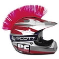 thumbnail image 2 of PC Racing Helmet Mohawk Pink Peel-and-Stick Hook-and-Loop Motorcycle Helmet Accessory (PCHMPINK), 2 of 4