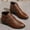 Brown, variant on HWRETIE Comfortable Short-Heel Booties for Women,Boots with Low Heels to Elevate Casual Style for Spring Brown/9.5(43)