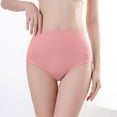 thumbnail image 5 of Bigersell Crotchless Panties Lingerie Clearance Women Underwear Seamless Bikini Panty Style P-1738 Spandex Thong Panties Ladies Thong Briefs High Waist Women's Bikini Panties Pink XL, 5 of 8
