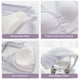 thumbnail image 5 of Sujetador, Sujetador de lactancia para mujer Cierre frontal Sin aros Bralettes suaves acolchados par Meterk Verde/XX-grande, 5 of 7