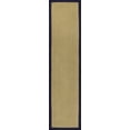 thumbnail image 2 of JONATHAN Y KEATON CUSTOM JUTE 2 x 8 Runner Rug, Camden Farmhouse Cottage Border Jute - Natural/Navy, KTN100C-28, 2 of 6