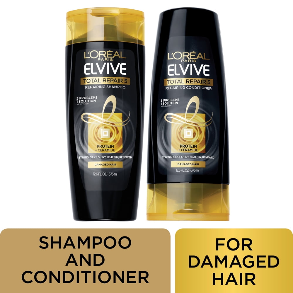 L'Oreal Paris Elvive Total Repair 5 Repairing Shampoo and Conditioner