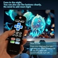 thumbnail image 6 of (Pack of 2) Backlit Remote Control for Roku TV,Replacement for TCL/Hisense/Sharp/Philips/Onn/Element/Insignia/Westinghouse Roku TV (NOT for Roku Stick and Box)，1 Year Warranty, 6 of 6