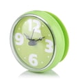 thumbnail image 5 of Waterproof Suction Wall Window Mirror Bath Shower Clock Bathroom Accessories Green, 5 of 8