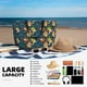 thumbnail image 5 of Easygdp Blue Floral Bolsa de Viaje de Playa de Gran Capacidad, Bolsa Tote Perfecta para la Playa, Escapadas de Fin de Semana y Viajes, 5 of 7