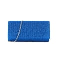 thumbnail image 6 of Alkepwun Womens Purses Casual Versatile Sparkling Glitter Evening Clutch Wheat Sheaf Texture Chain Strap Envelope Bag for Prom Wedding Party Banquet Date, 6 of 6