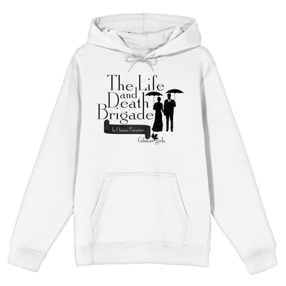 Gilmore Girls The Life and Death Brigade In Omnia Paratus White Hoodie