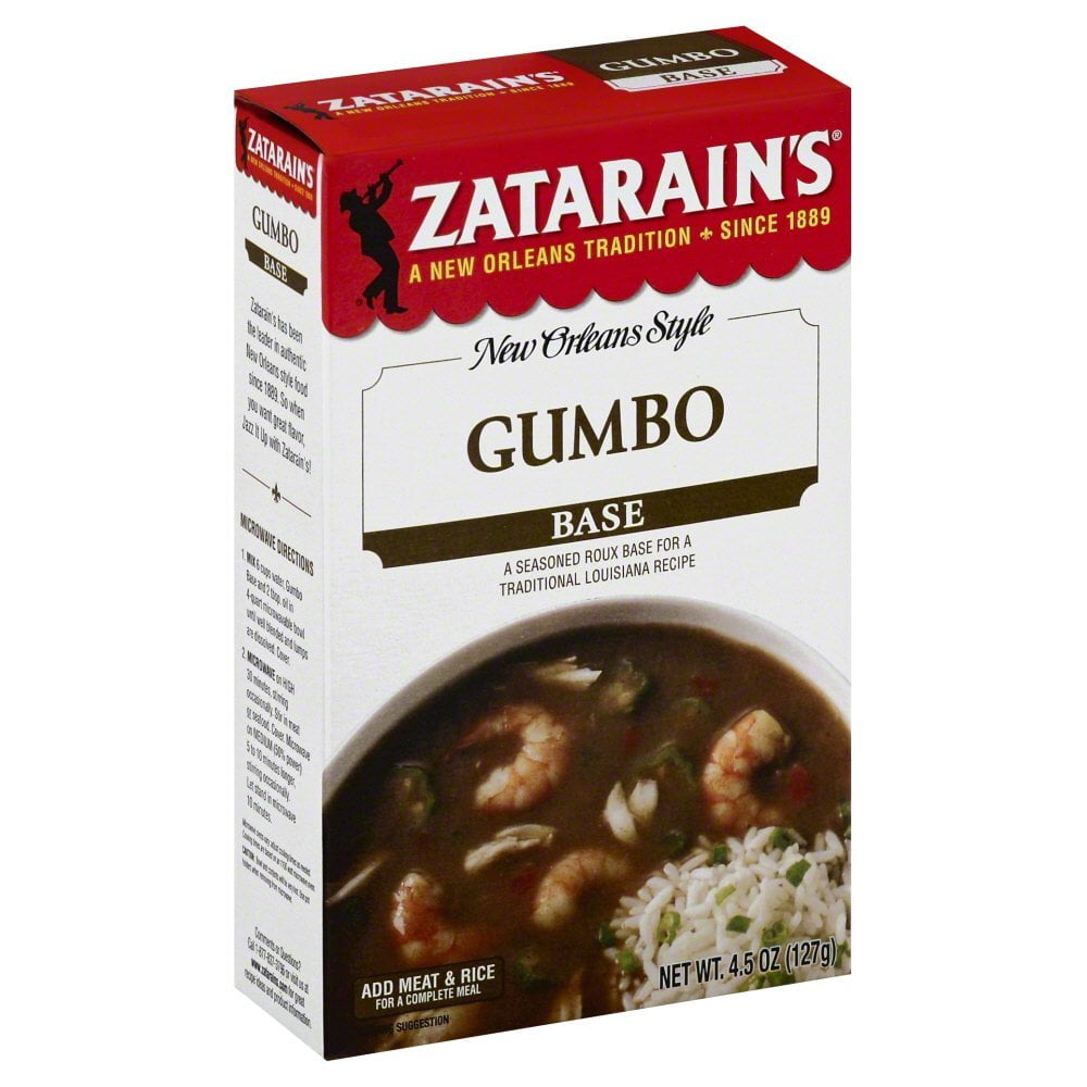 Zatarains Seasoning Gumbo Base 4.5 OZ(Pack of 2)