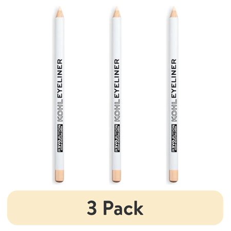 (3 pack) Relove by Revolution Kohl Eyeliner Pencil - Nude