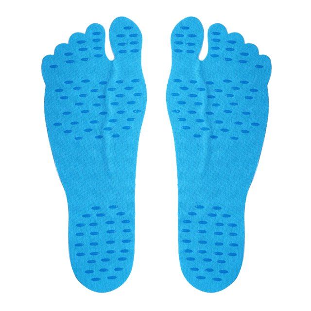 Almohadillas para pies de playa Sunnimix Zapatos Invisibles Adhesivos para pies descalzos M