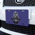thumbnail image 2 of TMNT Shredder Head Novelty Metal Vanity Tag License Plate, 2 of 3