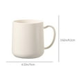 thumbnail image 2 of Juego de vasos de dientes de plástico para adultos, vaso de lavado gris de 11x9,2x8,5 cm para parejas, vaso de enjuague bucal de baño liviano, contenedor de almacenamiento de soporte para cepillos, 2 of 5