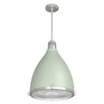 thumbnail image 5 of Hunter - Bluff View 3-light Soft Sage, Medium Size Pendant Light, Dimmable, Casual Style, Bell Shaped, for Bedrooms, Dining, Living Rooms - 19072, 5 of 8