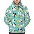 thumbnail image 4 of Hoodies for Men - Panda Bathing Long Sleeve Comfrt Men'S Fashion Hoodies & Sweatshirts, Sweatshirts for Men Hoodies Pullover Clothing Clothes with Pouch, 4 of 7