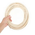 thumbnail image 3 of Minkissy 1 Roll Rattan Cane Webbing Chair Repair Material Beige For Diy Accessories Furniture Making 11.8x9.4in, 3 of 4