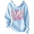 thumbnail image 3 of YEJIMAN Hoodies for Women Trendy Kind Mind Wear Breast Cancer Tee In We Sweatshirt Winter Fashion Clothes, 3 of 3