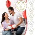 thumbnail image 2 of Personalized Couple Name Love Custom Necklace 1 Pair Name Necklace St Sell, 2 of 8