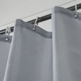 thumbnail image 6 of Waterproof Shower Curtains Polyester Fabric Shower Curtain with Liner Machine Washable Bathroom Curtain With Hooks ,Black,70.86*70.86", 6 of 7