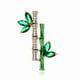thumbnail image 2 of Broche vintage de hoja verde, broche de hoja para hombre y mujer, broches con pedrería, accesorios de ropa, 2 of 8