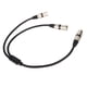 thumbnail image 1 of Cable XLR hembra a doble XLR macho, Cable divisor XLR Cable de micrófono divisor 3 Y Pin Cable divisor XLR Diseño de clase mundial, 1 of 9