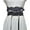 Black, variant on Lace Up Waist Belt Leather Corset Belt Tie Wrap Bowknot Waistband For Women