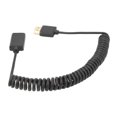 thumbnail image 3 of Cable de extensión de interfaz multimedia de alta definición, cable en espiral de salida HD macho de interfaz multimedia HD, cable macho a hembra de interfaz multimedia HD diseñado meticulosamente, 3 of 9