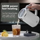 thumbnail image 2 of AURA 800ml KettlesCordless Fast Boil Quiet Electric Kettles Auto Shut-Off Boil-Dry Protection Ideal for Home, Office, Hotel (White), 2 of 5