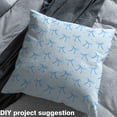 thumbnail image 2 of jejeloiu Cartoon Bow Tie Fabric by the Yard 2 Yards,Princess Bowknot Room Decor Fabric by the Yard,Blue Stars Fabric for Sewing For Teens,Luxury Bedroom Decor, 2 of 6
