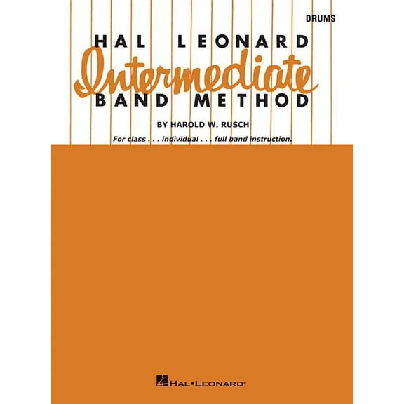 Hal Leonard Intermediate Band Method - Drums
