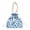 Blue, variant on Simple Polka-Dot Tote Bag, Korean-Style Drawstring Polka-Dot Shoulder Bag, Fashionable and Trendy High-End Tote Bag,White