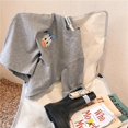 thumbnail image 1 of Camiseta de manga larga con estampado de dibujos animados para niños, camisa Base de cuello redondo para niños, camisetas versátiles de Color sólido, disfraz informal de primavera 2024, 1 of 5