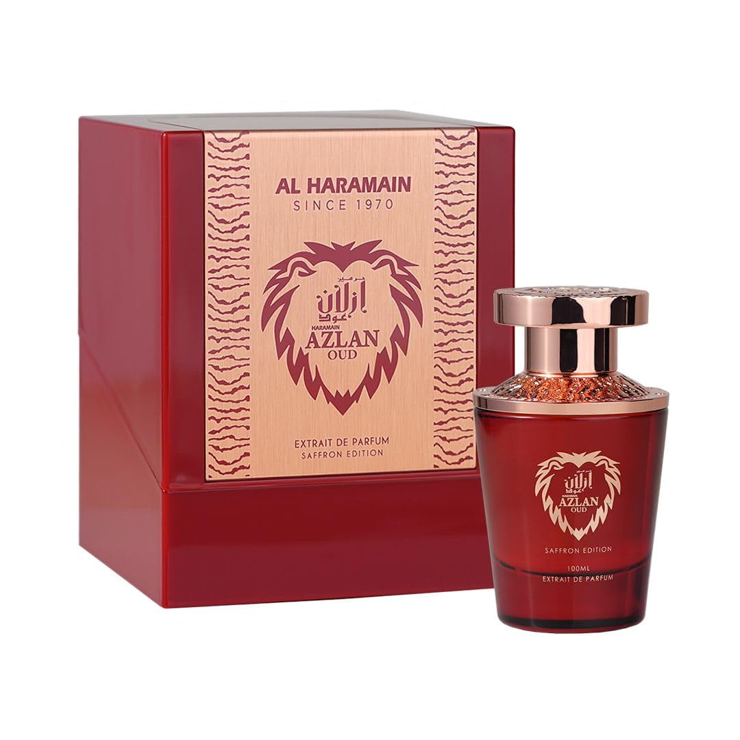 Perfume Al Haramain Azlan Oud edición azafrán, 100 ml, unisex | Walmart ...
