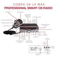thumbnail image 3 of Cobra 29 LX MAX w/Advanced Bluetooth &amp; iRadar, 3 of 9