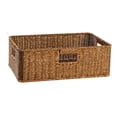 thumbnail image 2 of Cesta Decorativa Rectangular Sunnimix Imitación mimbre Con Asas 38x26x13cm Cesta de picnic, 2 of 7