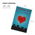 thumbnail image 2 of Lantern Press 1000 Piece Jigsaw Puzzle, I Love You Billings, Montana, 2 of 5