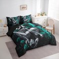 thumbnail image 3 of Castle Fairy 7-Piece Skeleton Rose King Bedding Comforter Set, 3 of 8