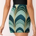 thumbnail image 5 of Art Deco Fan Pattern Women's Shorts Non-Slip Single Pocket A-line Trouser Skirt Summer Shorts Casual Shorts for Women, 5 of 7
