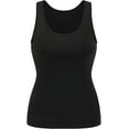 thumbnail image 3 of MANIFIQUE Tank Top for Women with Built-in Padded Bra Wide Strap Camisole Breathable Cami Shirts, 3 of 7
