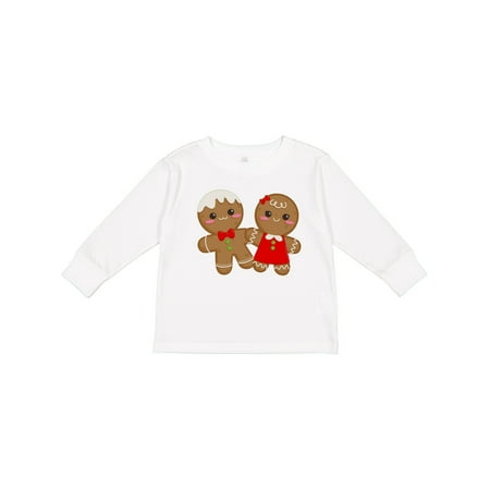 

Inktastic Gingerbread Couple Gift Toddler Boy or Toddler Girl Long Sleeve T-Shirt