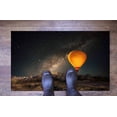 thumbnail image 5 of Cool Rugs, Door Mat Rugs, Nursery Rugs, Milky Way Rugs, Cappadocia Hot Air Balloon Rug, Cappadocia Rug, View Rug, Outdoor Rug, Soft Rugs, 1.7'x2.3' - 50x70 cm, 5 of 8