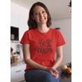 thumbnail image 2 of Best Mom Shaped T-Shirt Women -Image by Shutterstock, Female XX-Large, 2 of 4