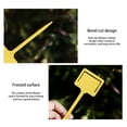 thumbnail image 7 of T-Type Labels | 12-Pack Plastic Garden Markers | 6.3x5x18cm Tags for Outdoor Gardening | Reusable Identification Stakes for Vegetables Flowers Herbs, 7 of 7