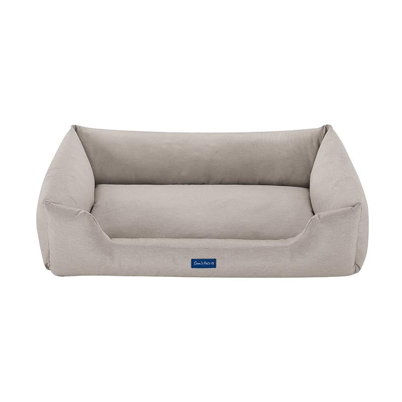 Sam's Pets  Missy® Rectangular Dog Bed Beige Medium