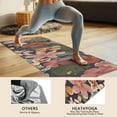 thumbnail image 4 of Pioneer Flower Floral Print Pattern Hot Yoga Mat Towel Non Slip for Hot Yoga - Quick-Drying Yoga Mat Cover with 4 Corner Pockets with Travel Bag - Hot Yoga Towel Non Slip 70"x26", 4 of 6