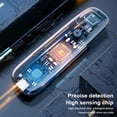 thumbnail image 2 of Tholdsy Drunk Drive Tester Analizador de aliento A prueba de polvo Tipo de soplado Dispositivo de medición Detector Accesorios de conducción Electrónica Negro Englisch, 2 of 6