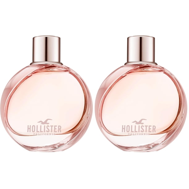 Perfume Hollister Wave para Mujer Eau De Parfum 100 ml Paquete de 2