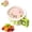 Pink, variant on Fruit Vegetable Washing Bowl with Strainer, Multifunctional Berry Lettuce Keeper for Fridge, Portable Colander with Lid for Kitchen(Blue)