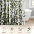 thumbnail image 3 of 4 Pcs Bathroom Sets with Shower Curtain and Rugs, Tractor Car Construction Sunset, Bathroom Decor Truck Industrial Wheels Side Shower Curtain Sets for Bathroom Decor, 3 of 4