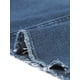 thumbnail image 5 of AllegK Falde mezclilcasual pamujer Faldas de mezclilcortas con ventilación trasede cintualAzul M, 5 of 6